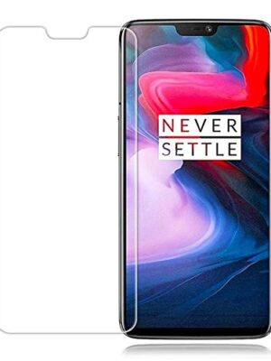 Reliable 0.3mm HD Pro+ Tempered Glass Screen Protector Packaging Kit for OnePlus 6 .