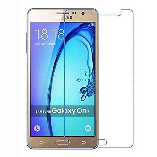 Reliable 0.3mm HD Pro+ Tempered Glass Screen Protector Packaging Kit for Samsung Galaxy On7 / On7 Pro.