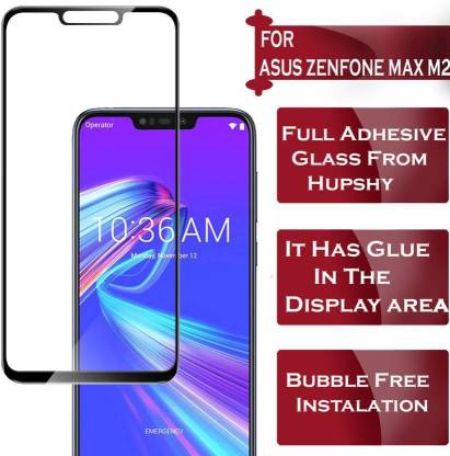 Reliable Premium Edge to Edge 11D Tempered Glass Screen Protector for Asus Zenfone Max M2.