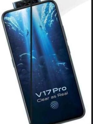 Reliable Premium Edge to Edge 11D Tempered Glass Screen Protector for Vivo V17 pro.