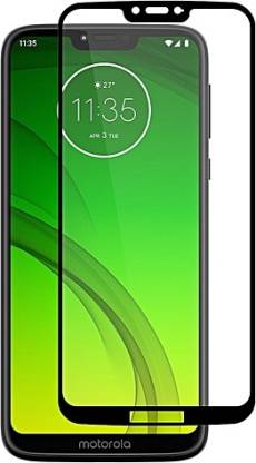 Reliable Premium Edge to Edge 11D Tempered Glass Screen Protector for Moto G7.