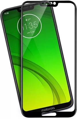 Reliable Premium Edge to Edge 11D Tempered Glass Screen Protector for Moto G7 Power.