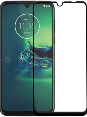 Reliable Premium Edge to Edge 11D Tempered Glass Screen Protector for Moto G8 Plus.