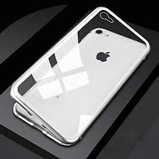 iPhone 6 / 6s Case Ultra Slim Magnetic Cover Metal Frame (Black).