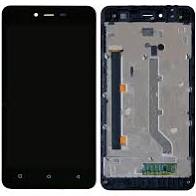 LCD with Touch Screen for Gionee P5l - Black (display glass combo folder)