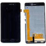 LCD with Touch Screen for Gionee P5w - Black (display glass combo folder)