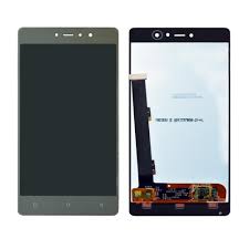 LCD with Touch Screen for Gionee S6s - Black (display glass combo folder)