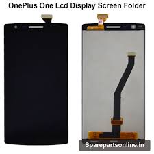LCD with Touch Screen for OnePlus 1 - Black (display glass combo folder)