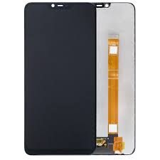 LCD with Touch Screen for Oppo A12 - Black (display glass combo folder)