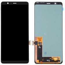 LCD with Touch Screen for Samsung Galaxy A8 Star - Black (display glass combo folder)
