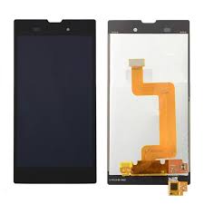 LCD with Touch Screen for Sony Xperia t3 - Black (display glass combo folder)