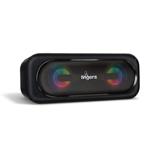 FINGERS SuperLit Portable Speaker with TWS Technology & RGB Lights