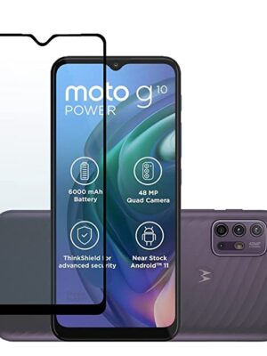 Motorola Moto G10 Power Edge to Edge Premium 11D Tempered Glass Screen Protector