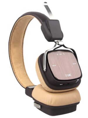 BoAt Rockerz 600 Bluetooth Headphones (Brown) by Boat
