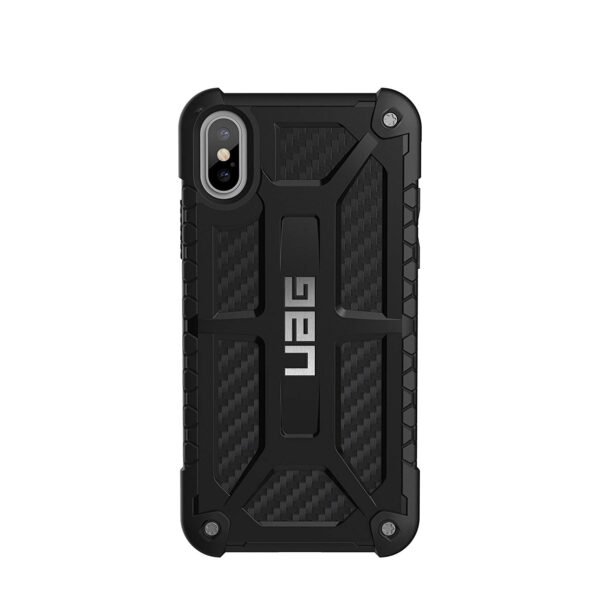 Urban Armor Gear UAG Monarch Rugged Protection Case iPhone Xs / iPhone X - Carbon Fiber