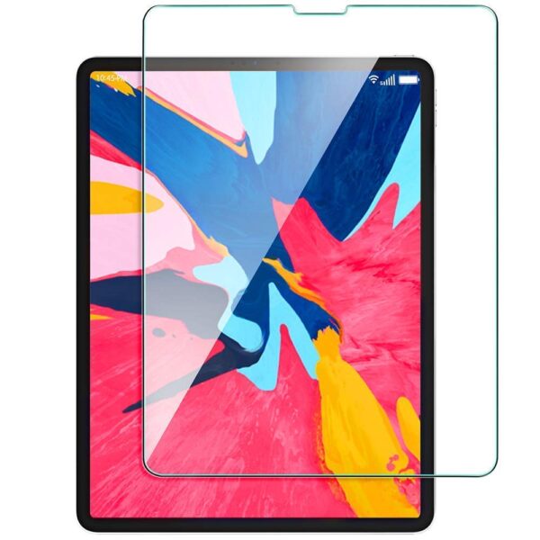 Reliable 0.3mm Scratch Resistant Flexible Tempered Glass Screen Protector for Apple iPad Pro 12. 9 (2020/2018).