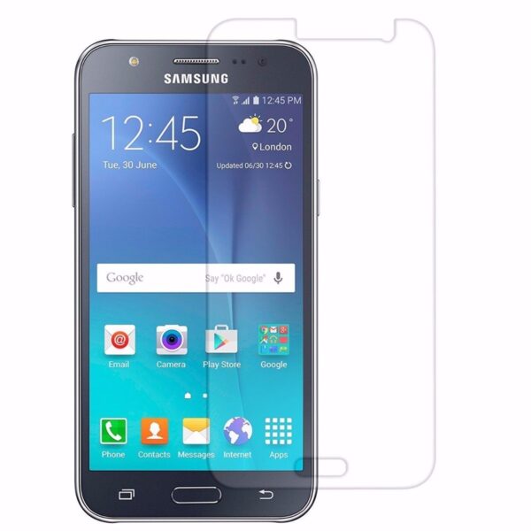 Reliable 0.3mm HD Pro+ Tempered Glass Screen Protector Packaging Kit for Samsung Galaxy J5