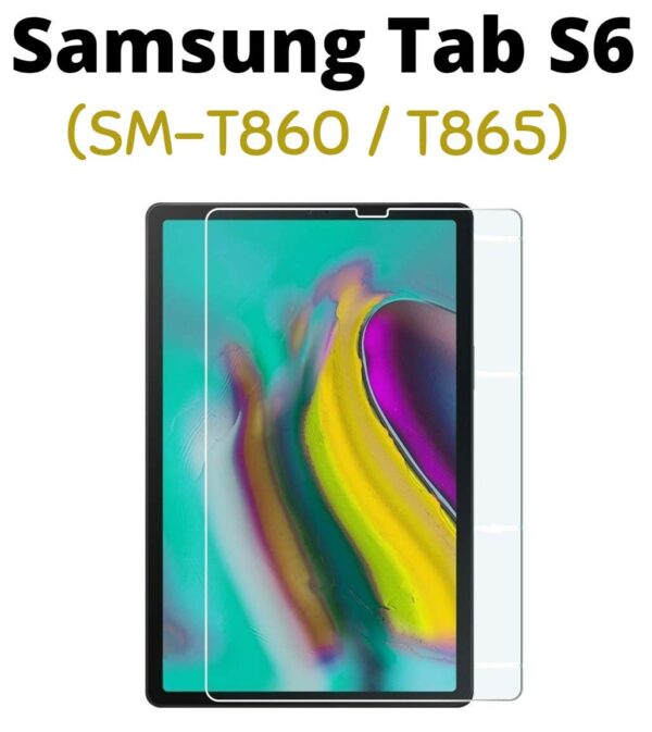 Reliable 0.3mm Scratch Resistant Flexible Tempered Glass Screen Protector for Samsung Galaxy Tab S6 (SM-T860/T865) (10.5).