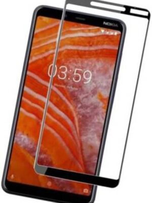 Reliable Premium Edge to Edge 11D Tempered Glass Screen Protector for Nokia 3.1 Plus.