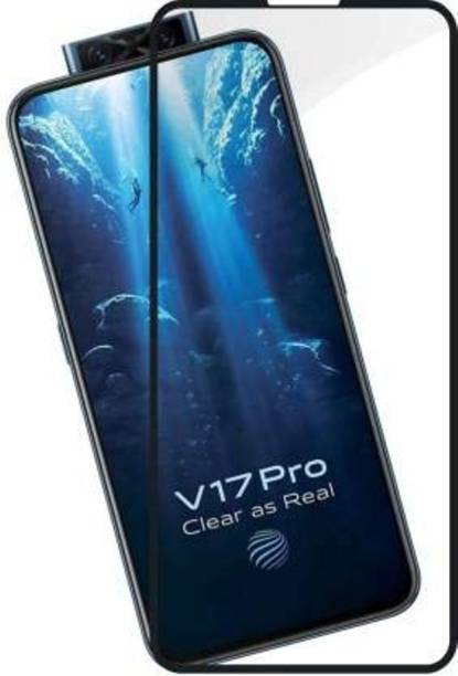 Reliable Edge-to-Edge OG D Plus (D+) Tempered Glass Coverage Screen Protector HD Clear Bubble-Free Anti-scratch Tempered Glass for Vivo V17 pro.