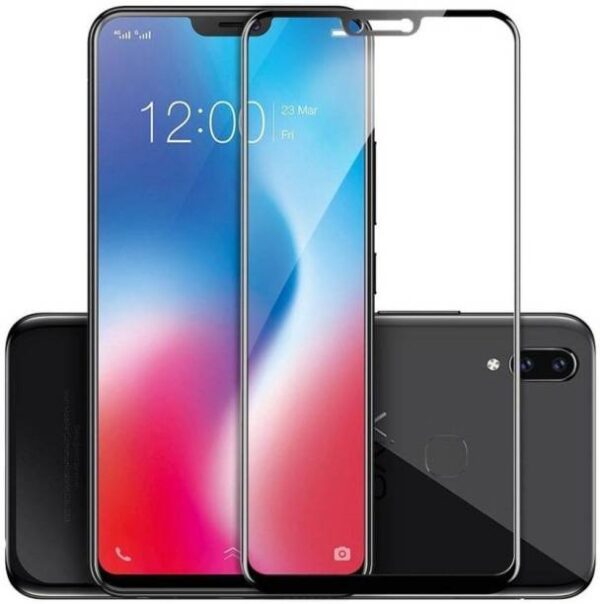 Reliable Premium Edge to Edge 11D Tempered Glass Screen Protector for Vivo V9.