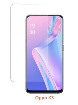 Reliable 0.3mm HD Pro+ Tempered Glass Screen Protector Packaging Kit for Oppo K3.