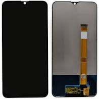 LCD with Touch Screen for Oppo A7 - Black (display glass combo folder)