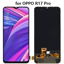 LCD with Touch Screen for Oppo R17 Pro - Black (display glass combo folder)