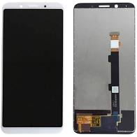 LCD with Touch Screen for Oppo F5 - Black/White (display glass combo folder)