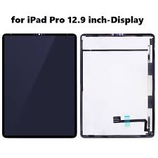 LCD with Touch Screen for Apple iPad 12.9 2018 - Black (display glass combo folder)