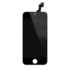 LCD with Touch Screen for Apple iPhone 5se - Black (display glass combo folder)