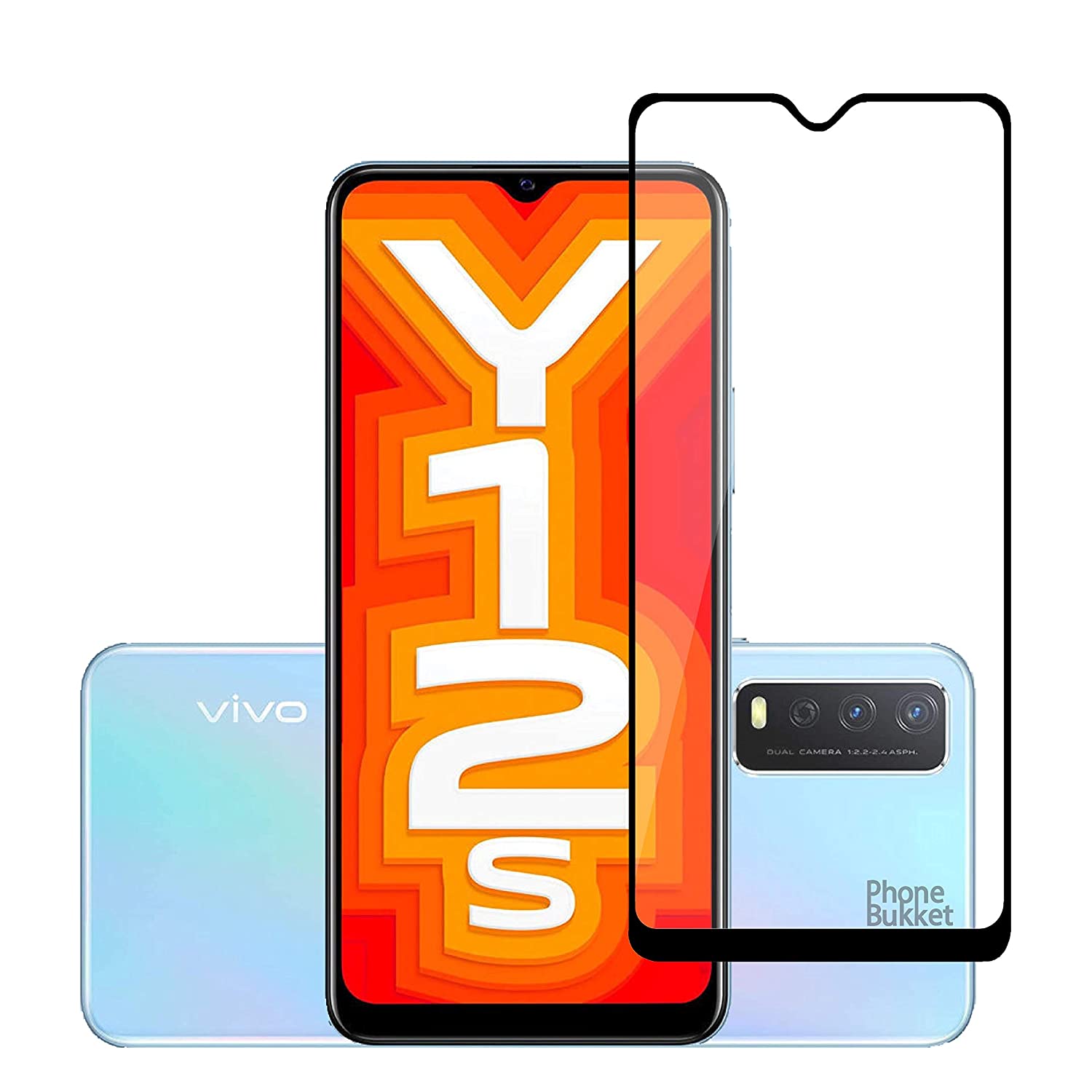 vivo y12s glass price